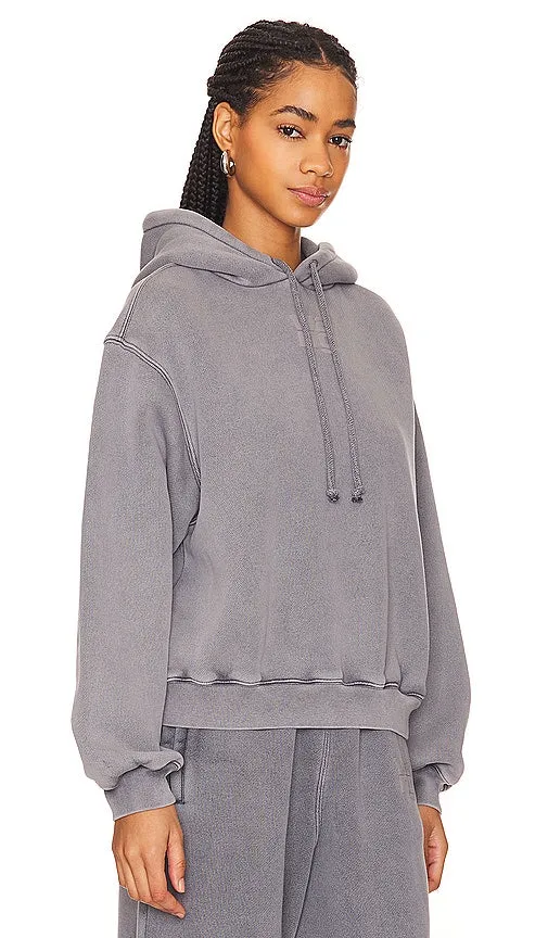 Alexander Wang Essential Hoodie in Grey