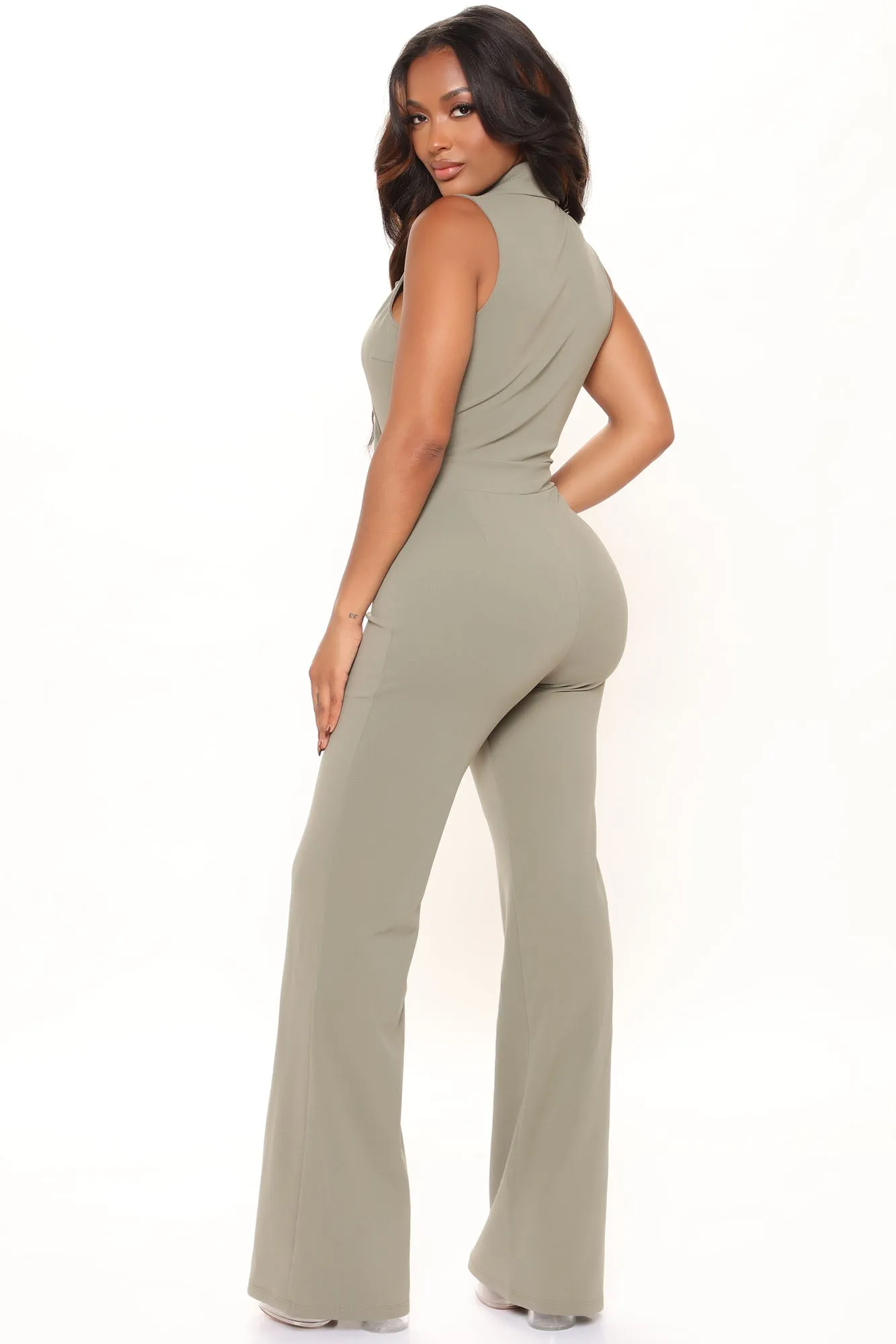 Ariel Jumpsuit - Sage
