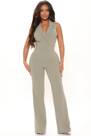 Ariel Jumpsuit - Sage