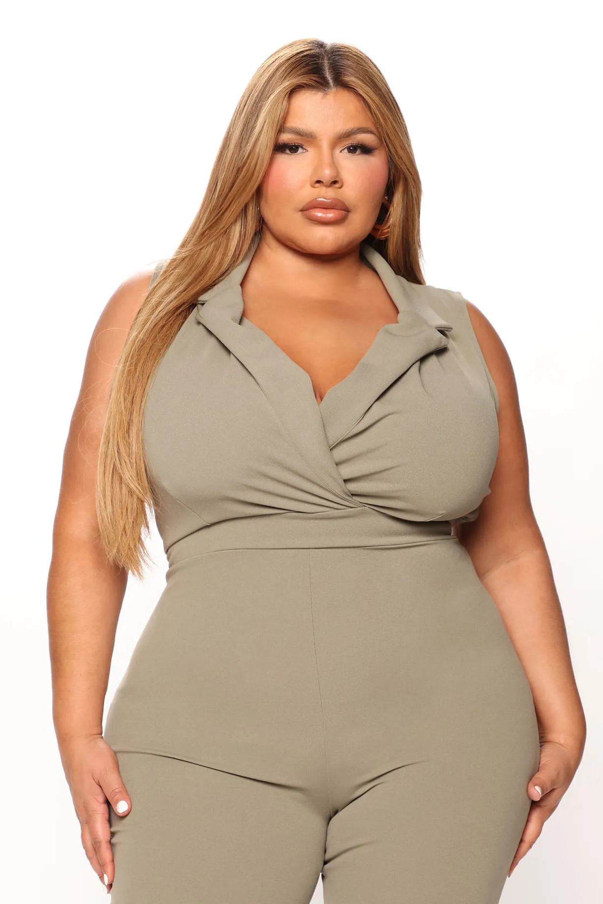 Ariel Jumpsuit - Sage