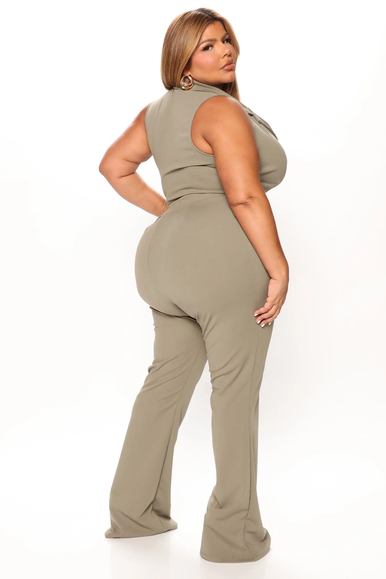 Ariel Jumpsuit - Sage