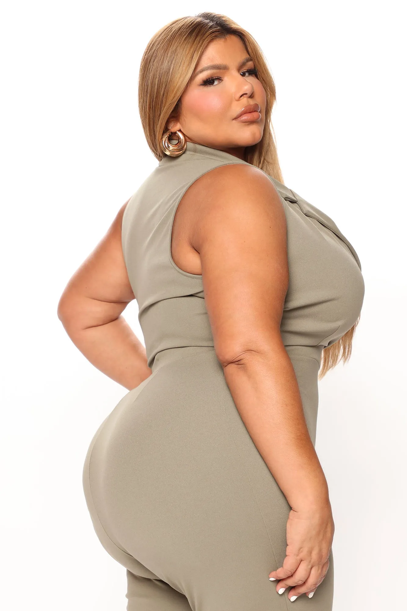 Ariel Jumpsuit - Sage