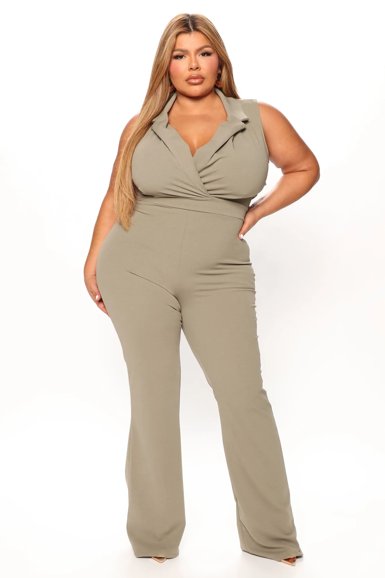 Ariel Jumpsuit - Sage