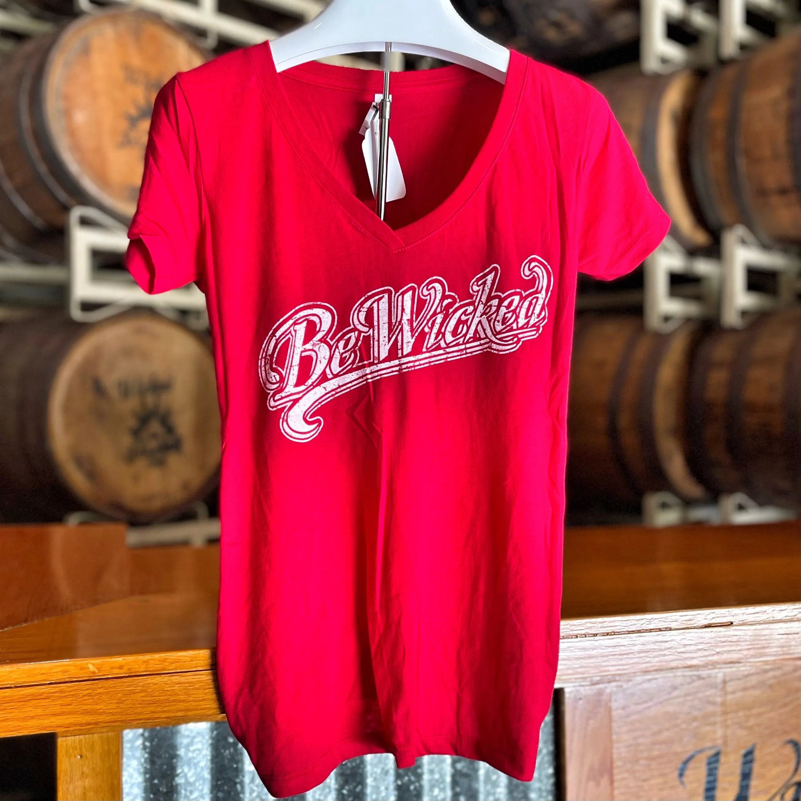 'Be Wicked' V-Neck T's
