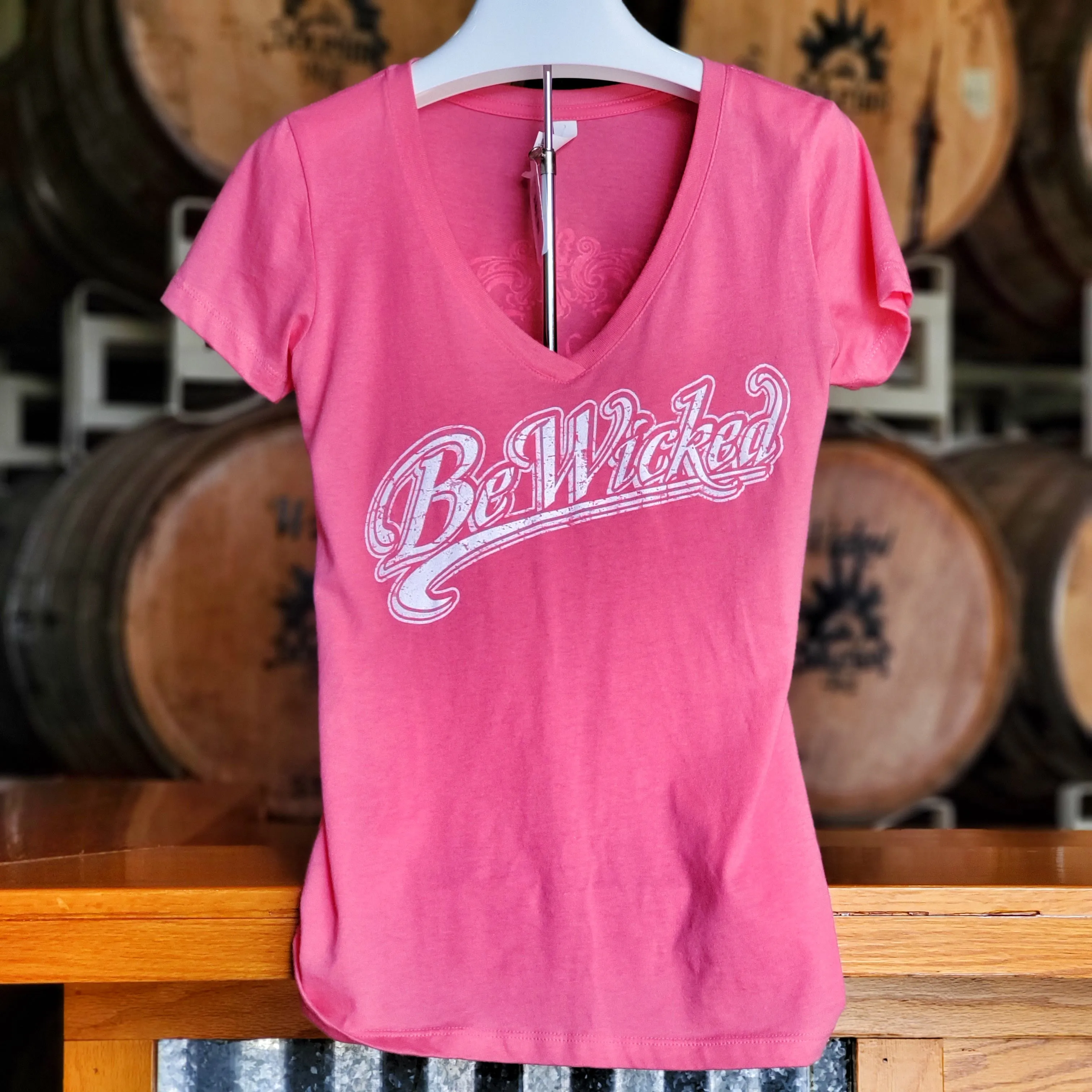 'Be Wicked' V-Neck T's