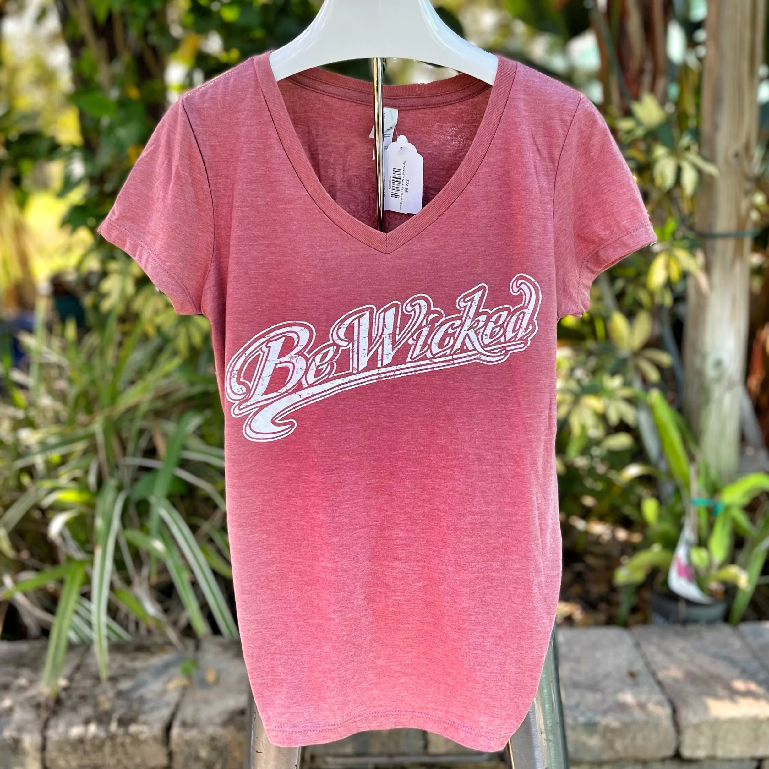 'Be Wicked' V-Neck T's