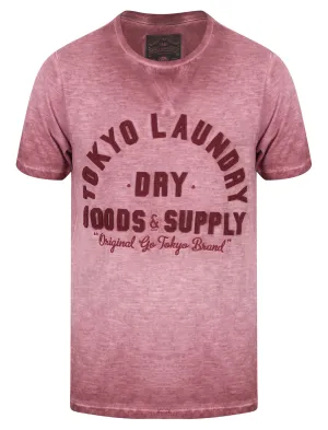 Carrizo Springs Cotton Jersey Slub T-Shirt In Nocturne - Tokyo Laundry