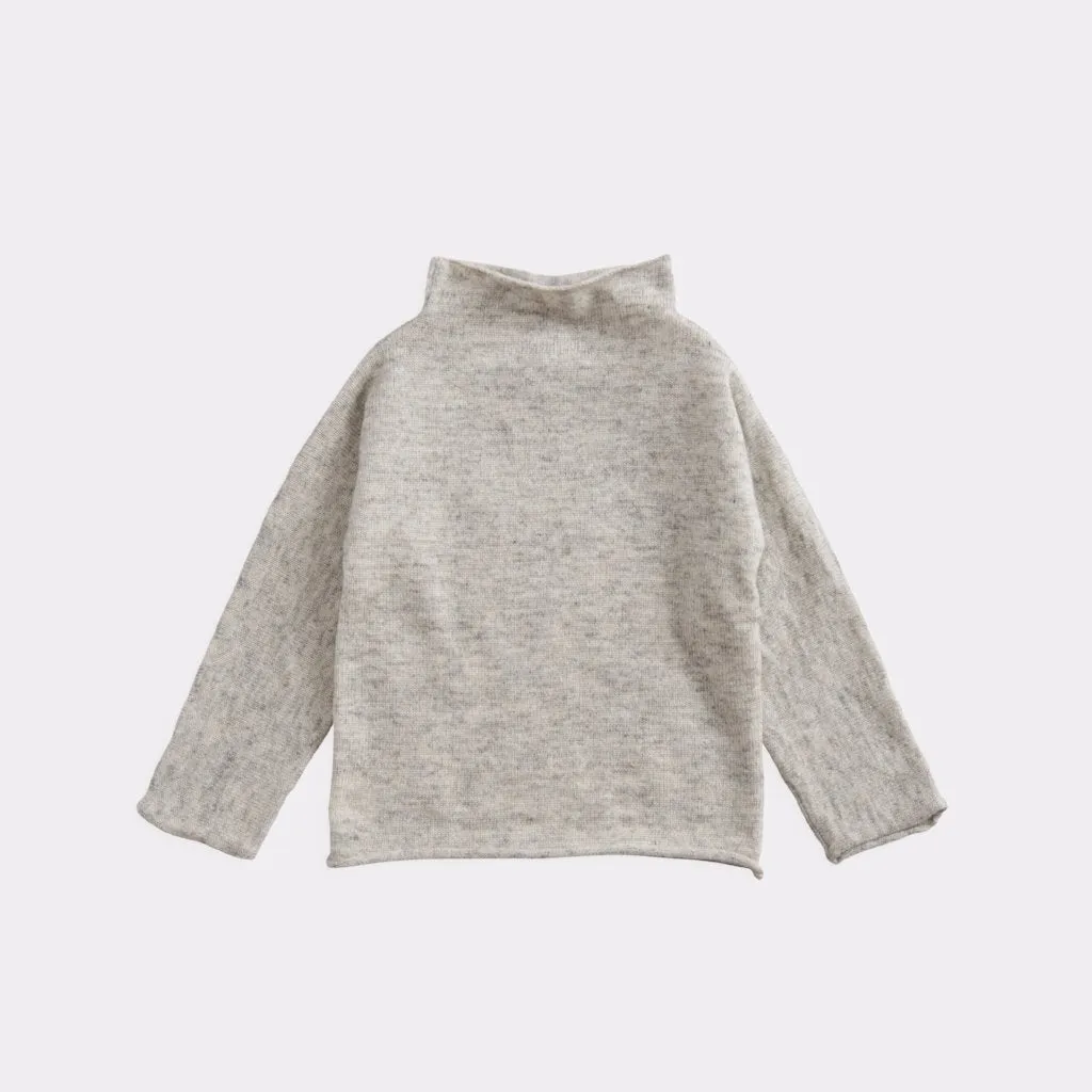 Cashmere Funnel Neck Sweater