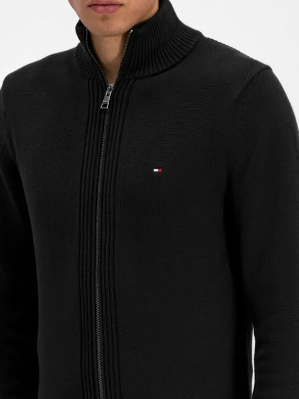 Chunky Cotton Zip Through