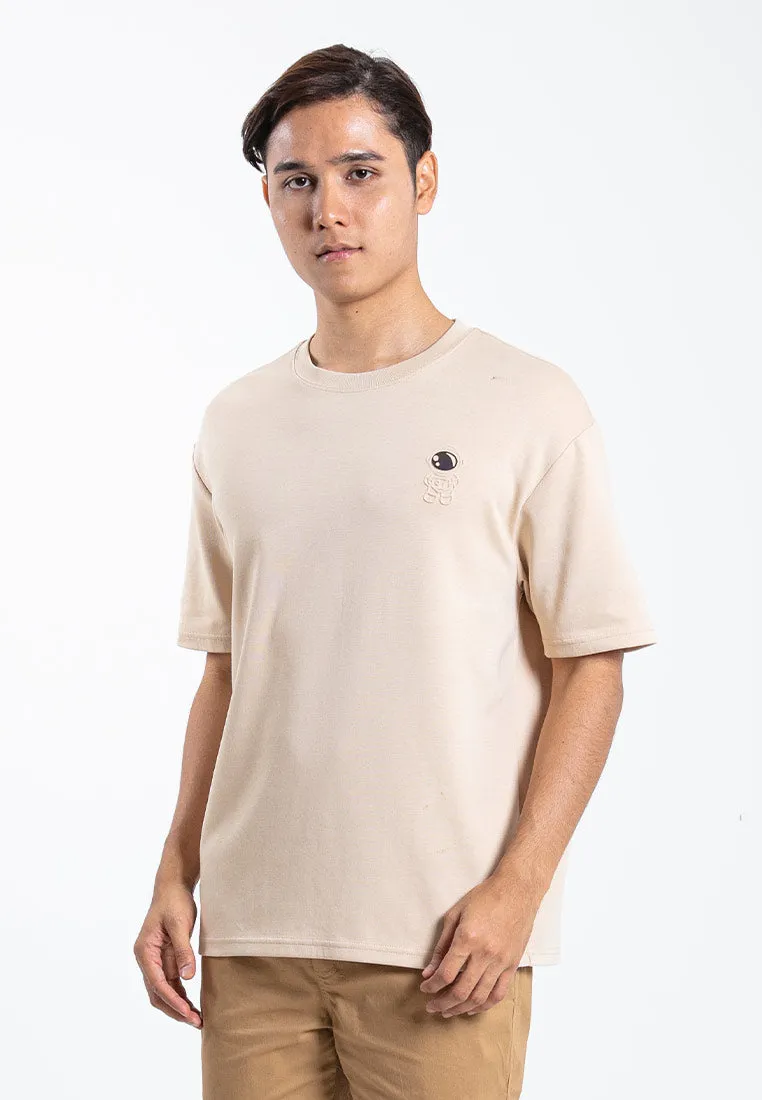 Forest Heavy Weight Cotton Oversized Round Neck Tee Men Casual | Baju T Shirt Lelaki - 621383