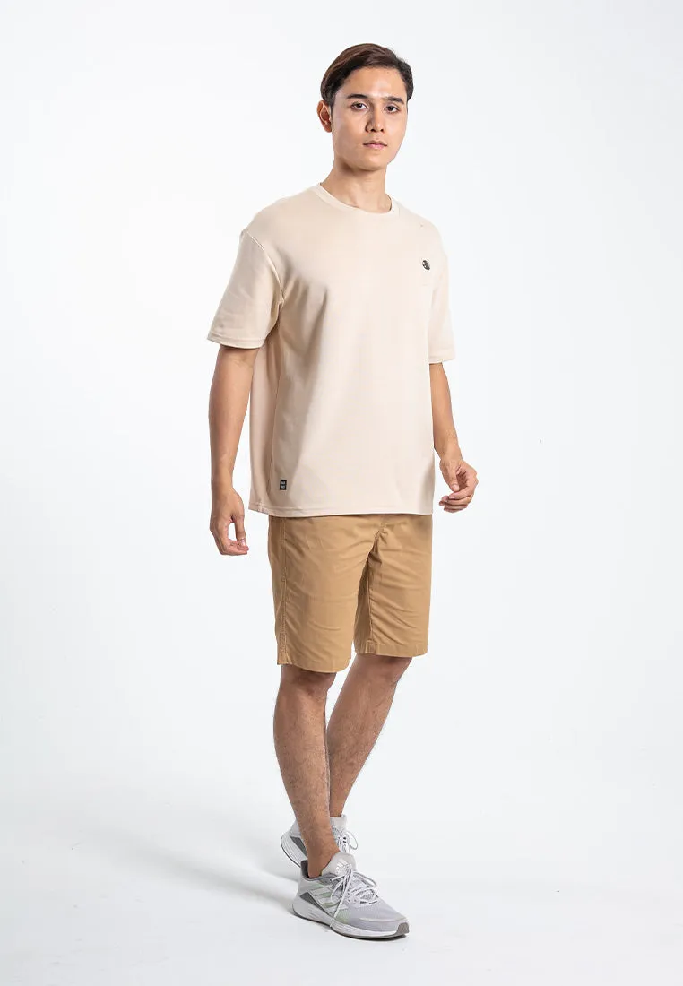 Forest Heavy Weight Cotton Oversized Round Neck Tee Men Casual | Baju T Shirt Lelaki - 621383