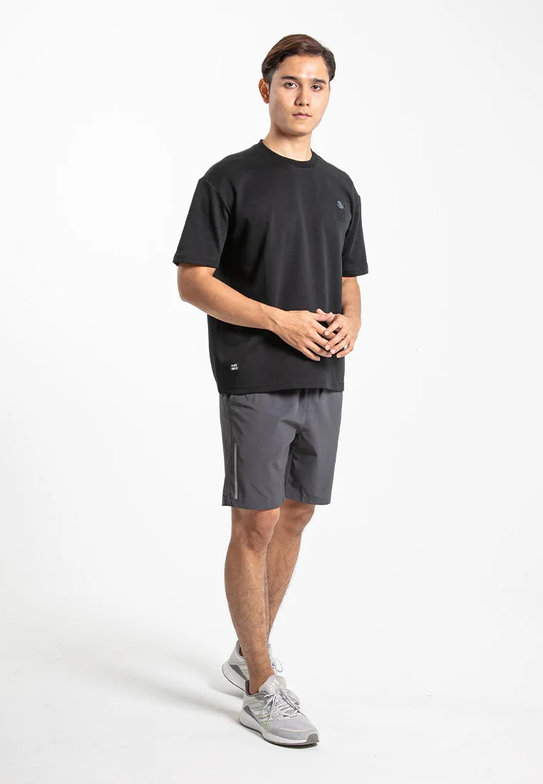 Forest Heavy Weight Cotton Oversized Round Neck Tee Men Casual | Baju T Shirt Lelaki - 621383