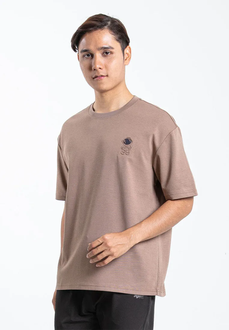 Forest Heavy Weight Cotton Oversized Round Neck Tee Men Casual | Baju T Shirt Lelaki - 621383