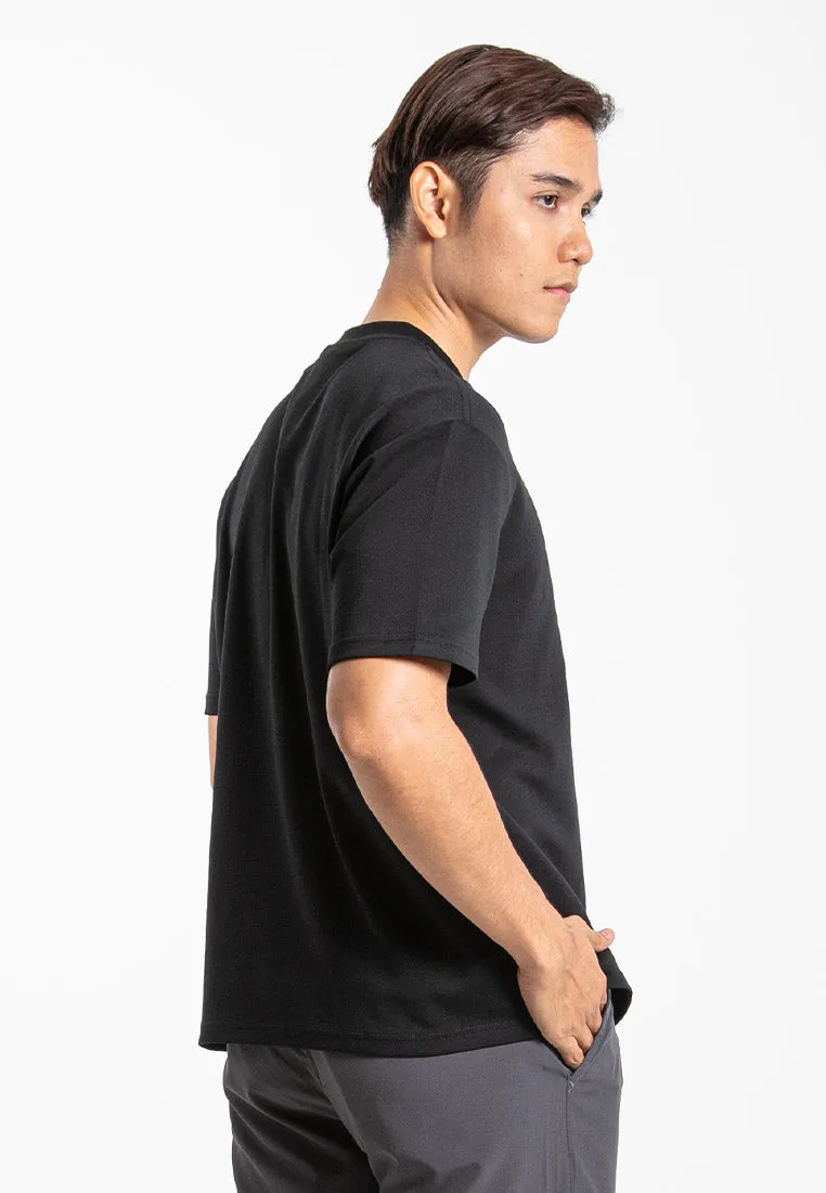 Forest Heavy Weight Cotton Oversized Round Neck Tee Men Casual | Baju T Shirt Lelaki - 621383