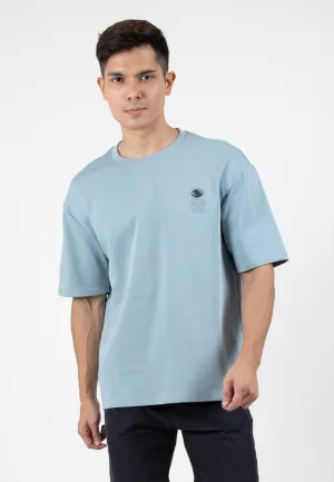 Forest Heavy Weight Cotton Oversized Round Neck Tee Men Casual | Baju T Shirt Lelaki - 621383