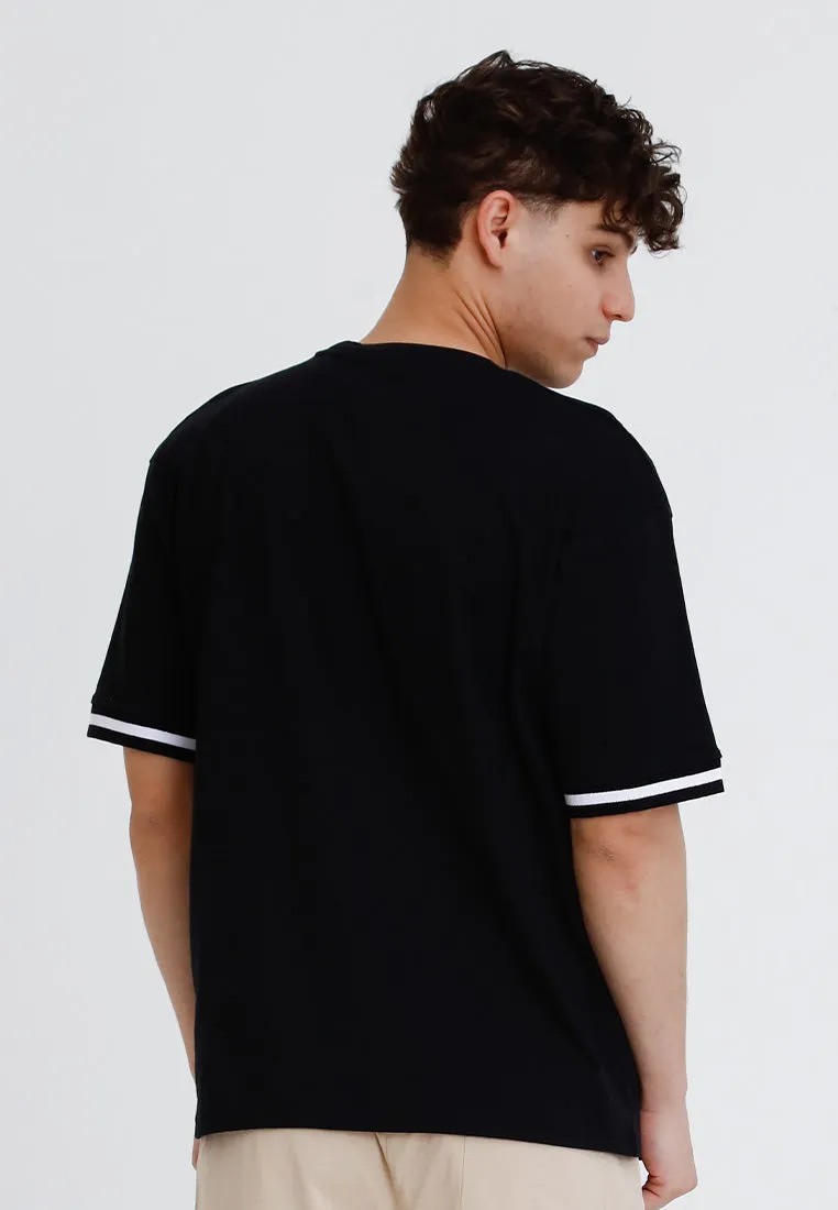 Forest Oversized Premium Cotton Short Sleeve Round Neck T-Shirt Men Casual Tee | Baju Lengan Pendek Lelaki - 621415