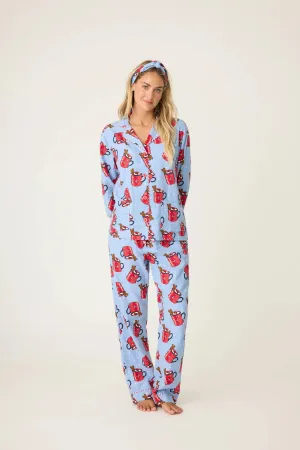 Hug in a Mug Flannel Pajama Set