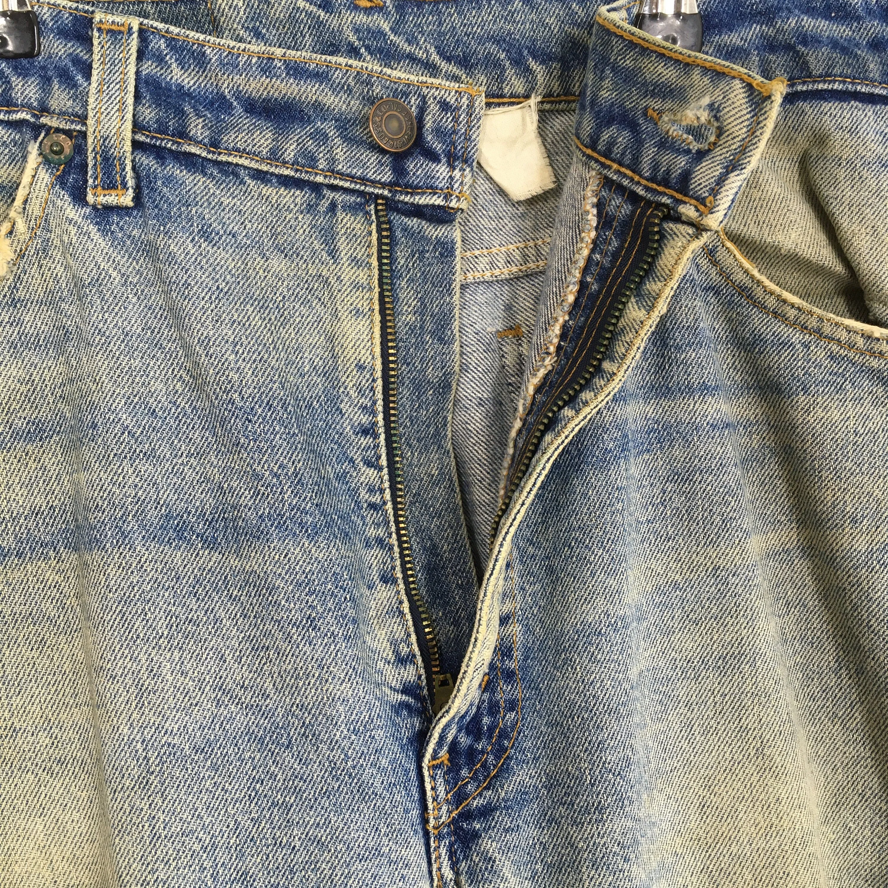 Levi's 505 Relaxed Fit Jeans Zipper Jeans Size 35x27.5
