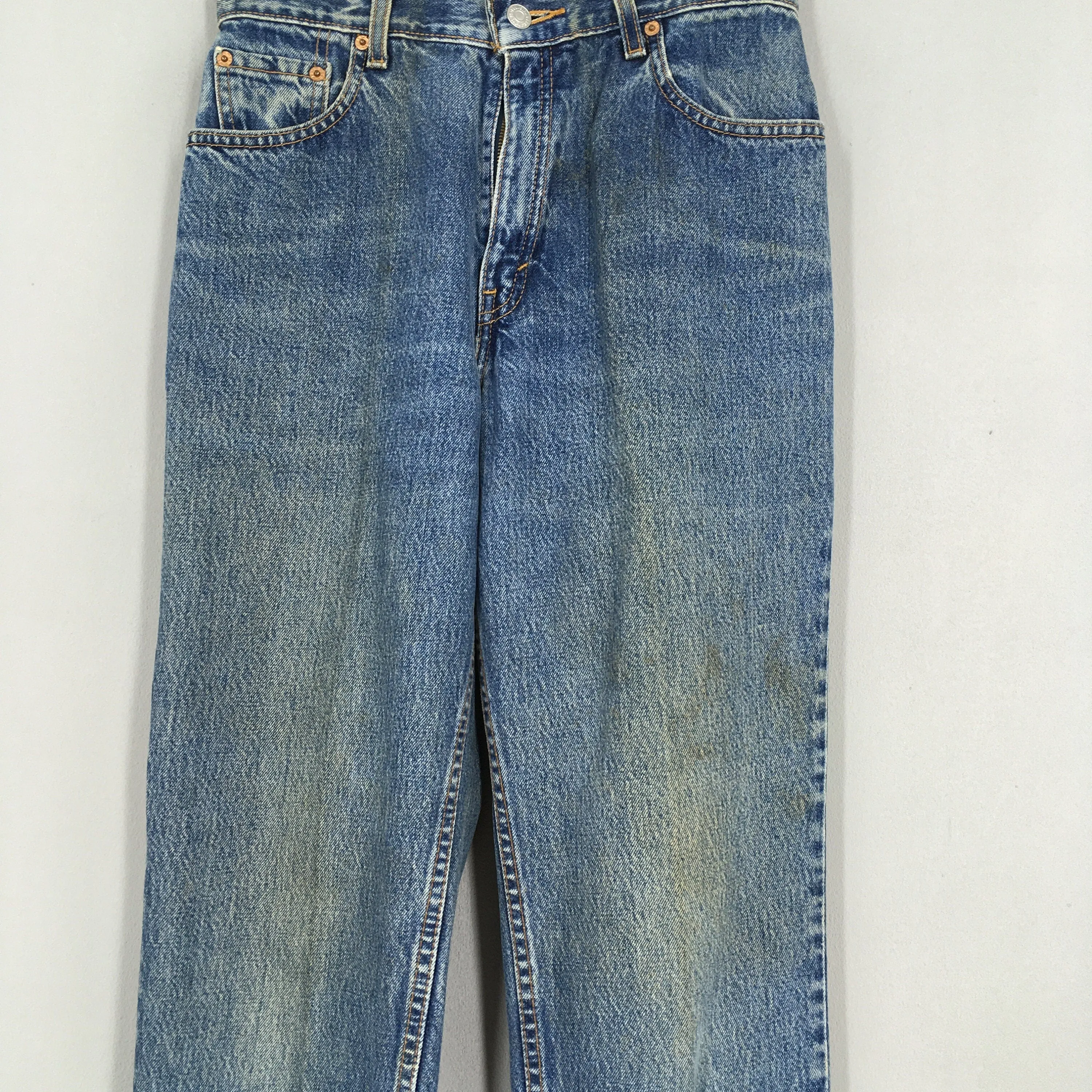 Levi's 550 Jeans Relaxed Fit Denim Size 26x28