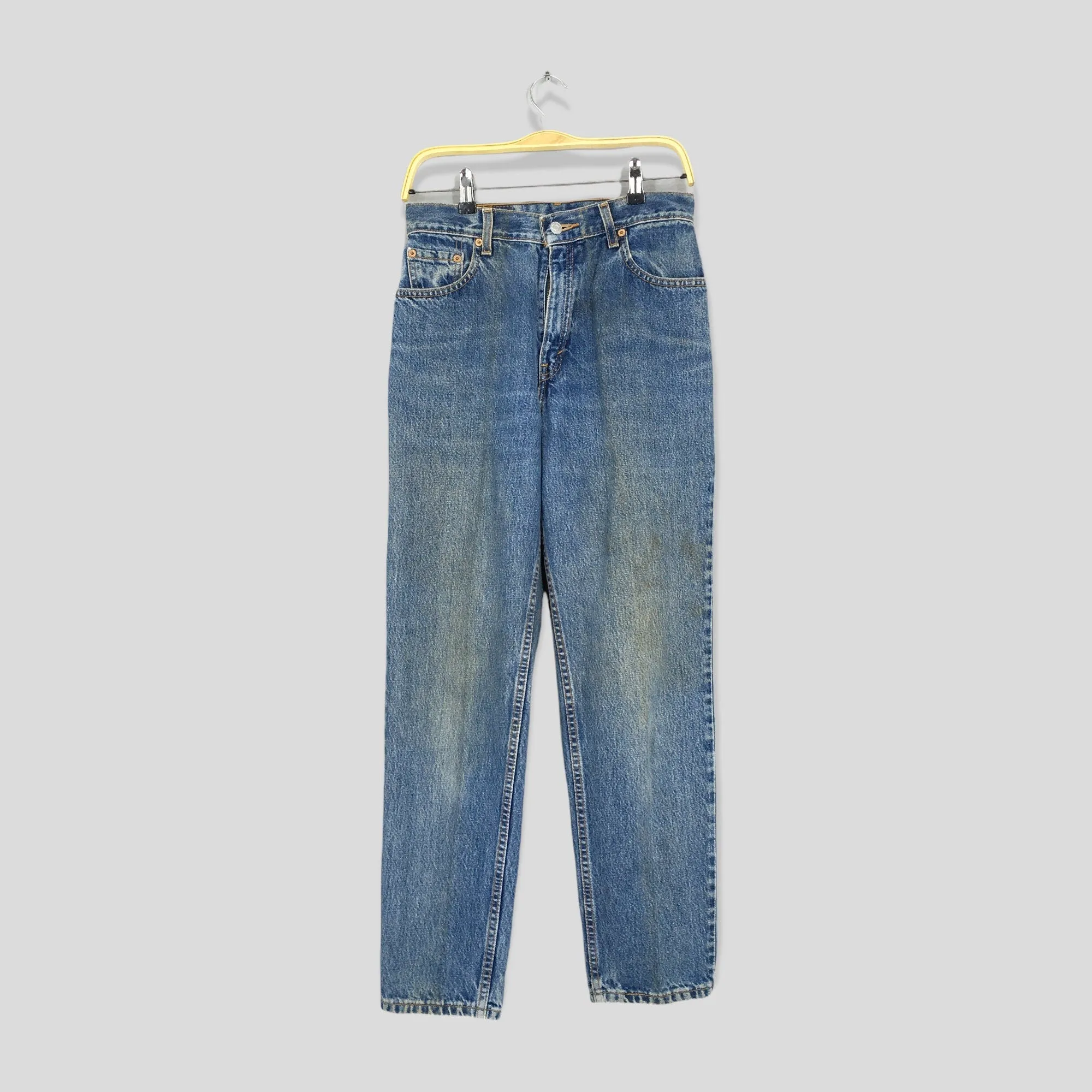 Levi's 550 Jeans Relaxed Fit Denim Size 26x28