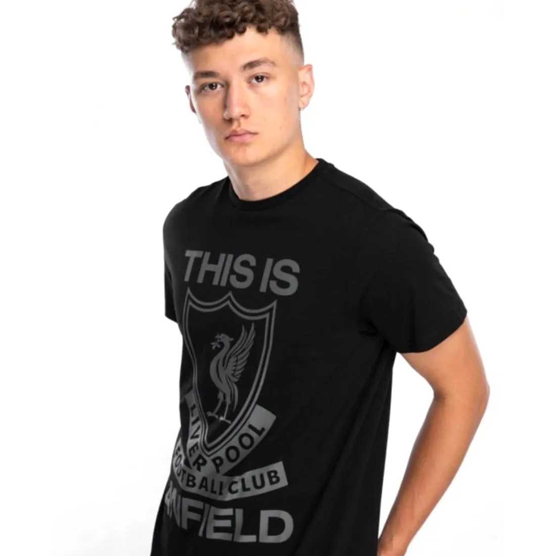 LFC MEN THIS IS ANFIELD TEE ROUND NECK BLACK