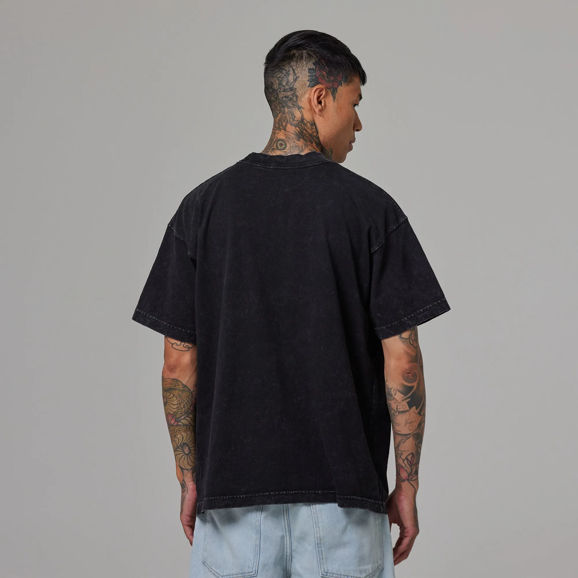 MENS MOCK NECK TEE 9 PACK