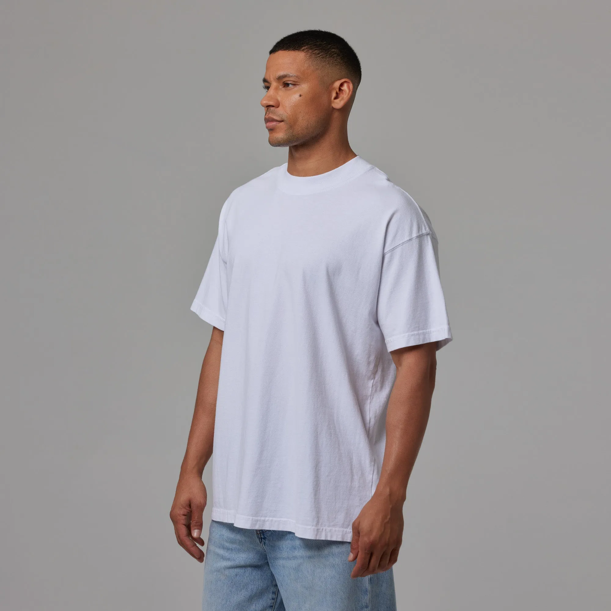 MENS MOCK NECK TEE