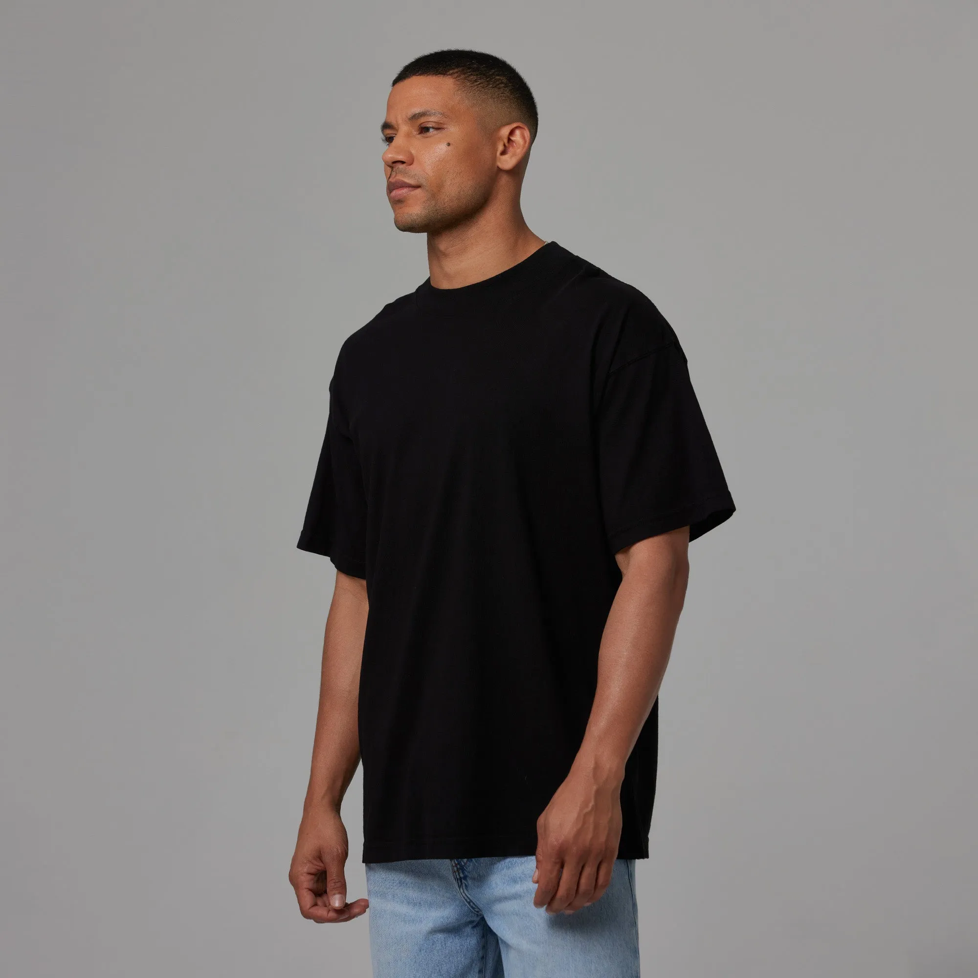 MENS MOCK NECK TEE