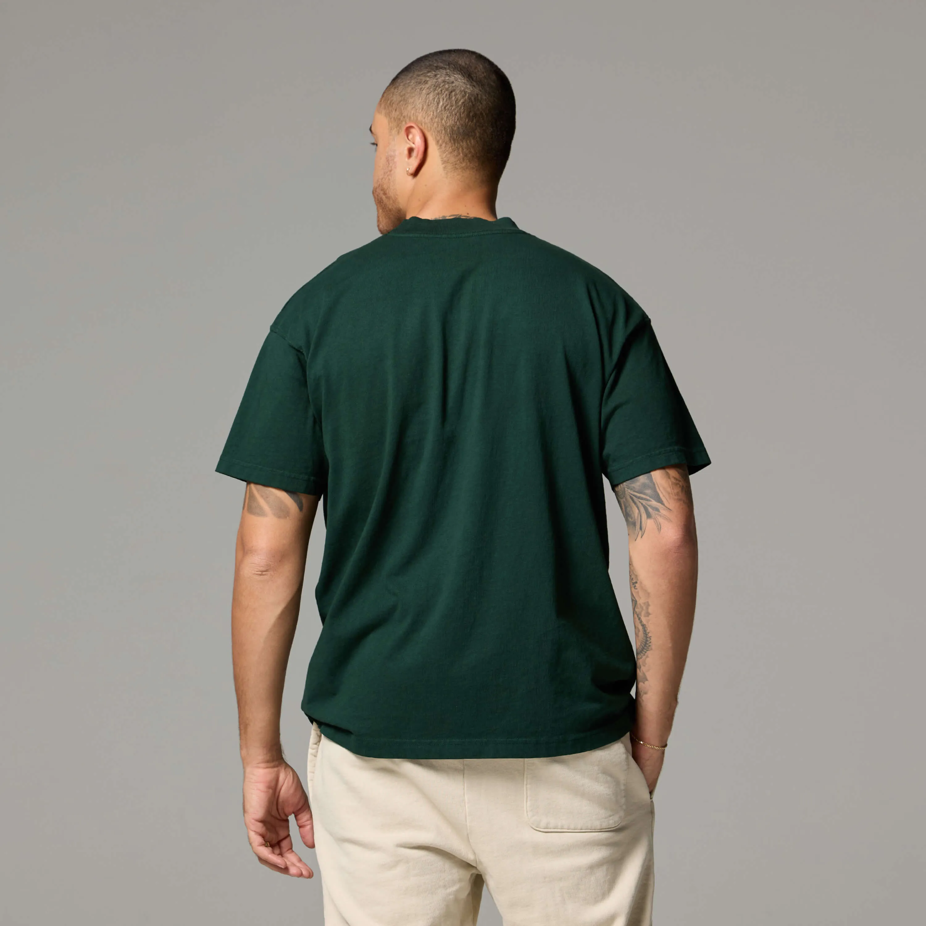 MENS MOCK NECK TEE