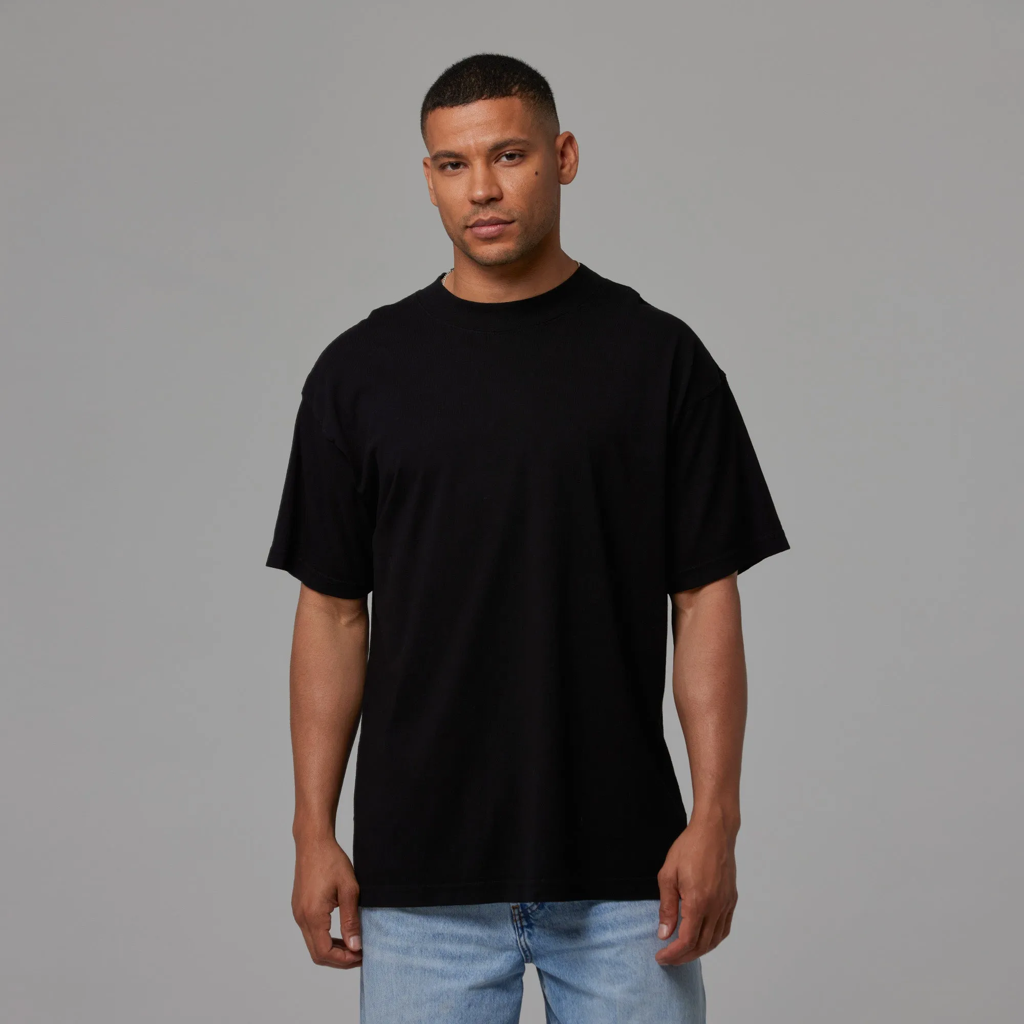MENS MOCK NECK TEE