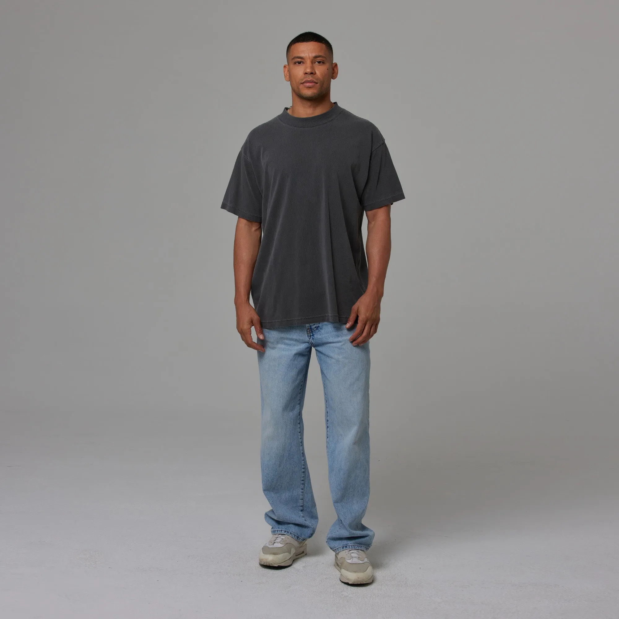 MENS MOCK NECK TEE