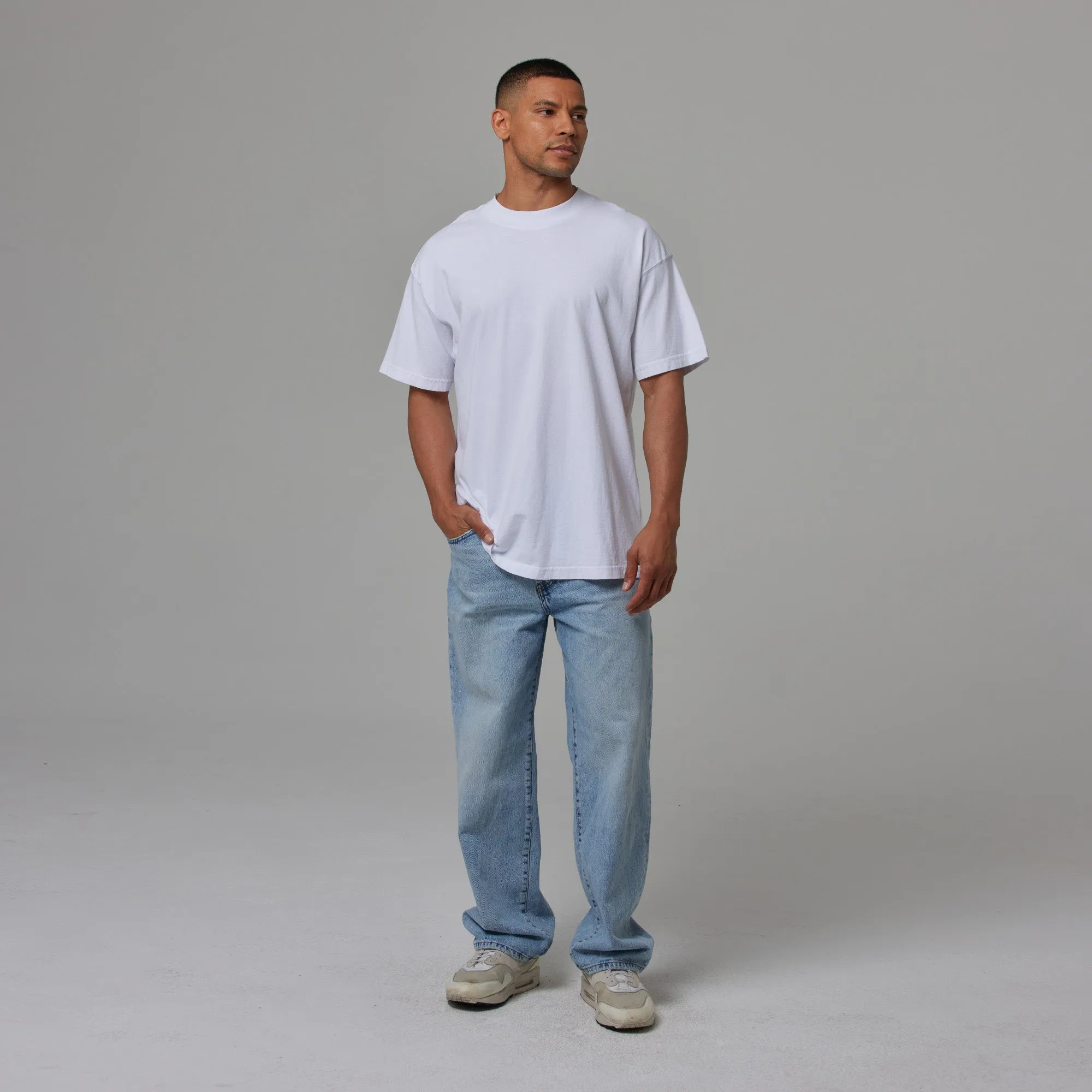 MENS MOCK NECK TEE