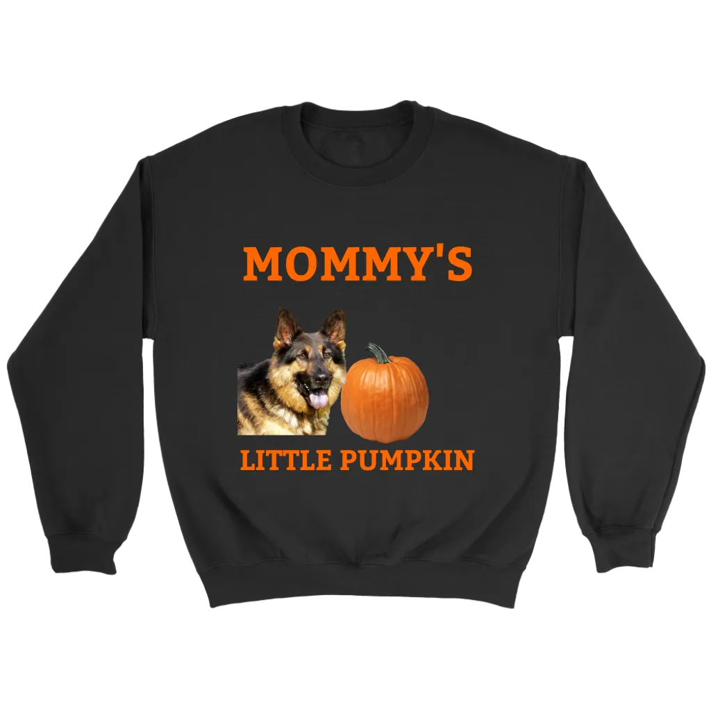 Mommy's Little Pumpkin Long Sleeve Shirt/Sweatshirt - German Shepherd