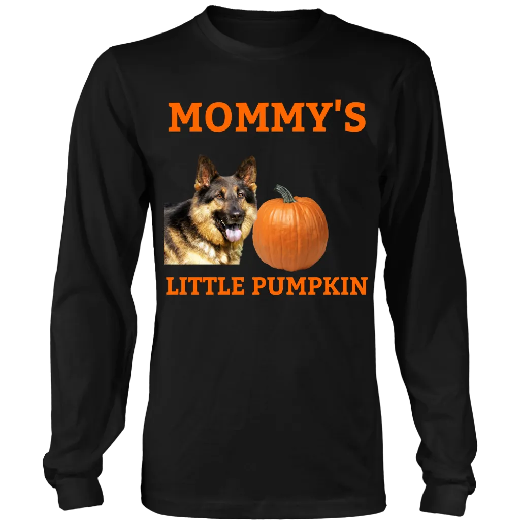 Mommy's Little Pumpkin Long Sleeve Shirt/Sweatshirt - German Shepherd