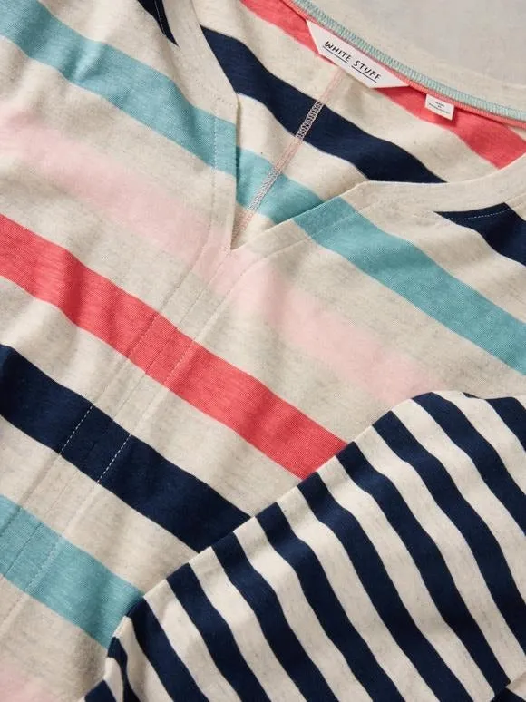 Nelly Stripe Long Sleeve Tee
