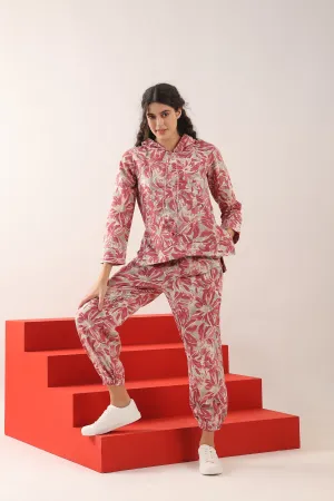Nutmeg Cotton Flex Hoodie Set