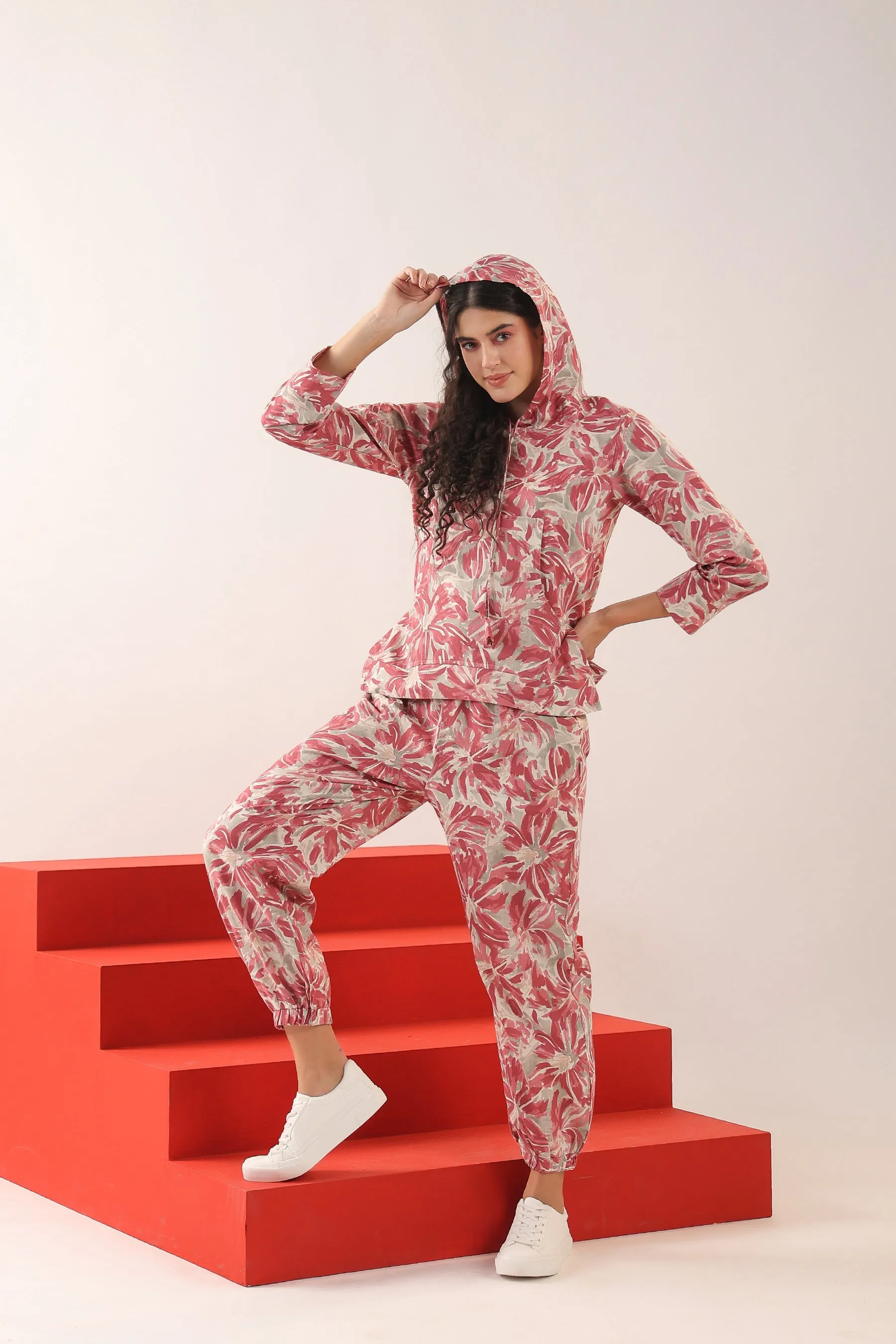 Nutmeg Cotton Flex Hoodie Set