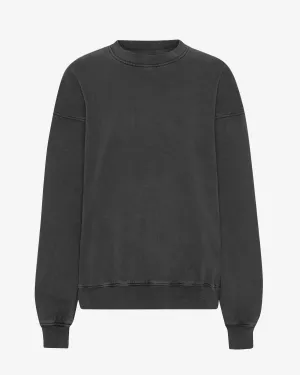 Organic Oversized Crew - Faded Black