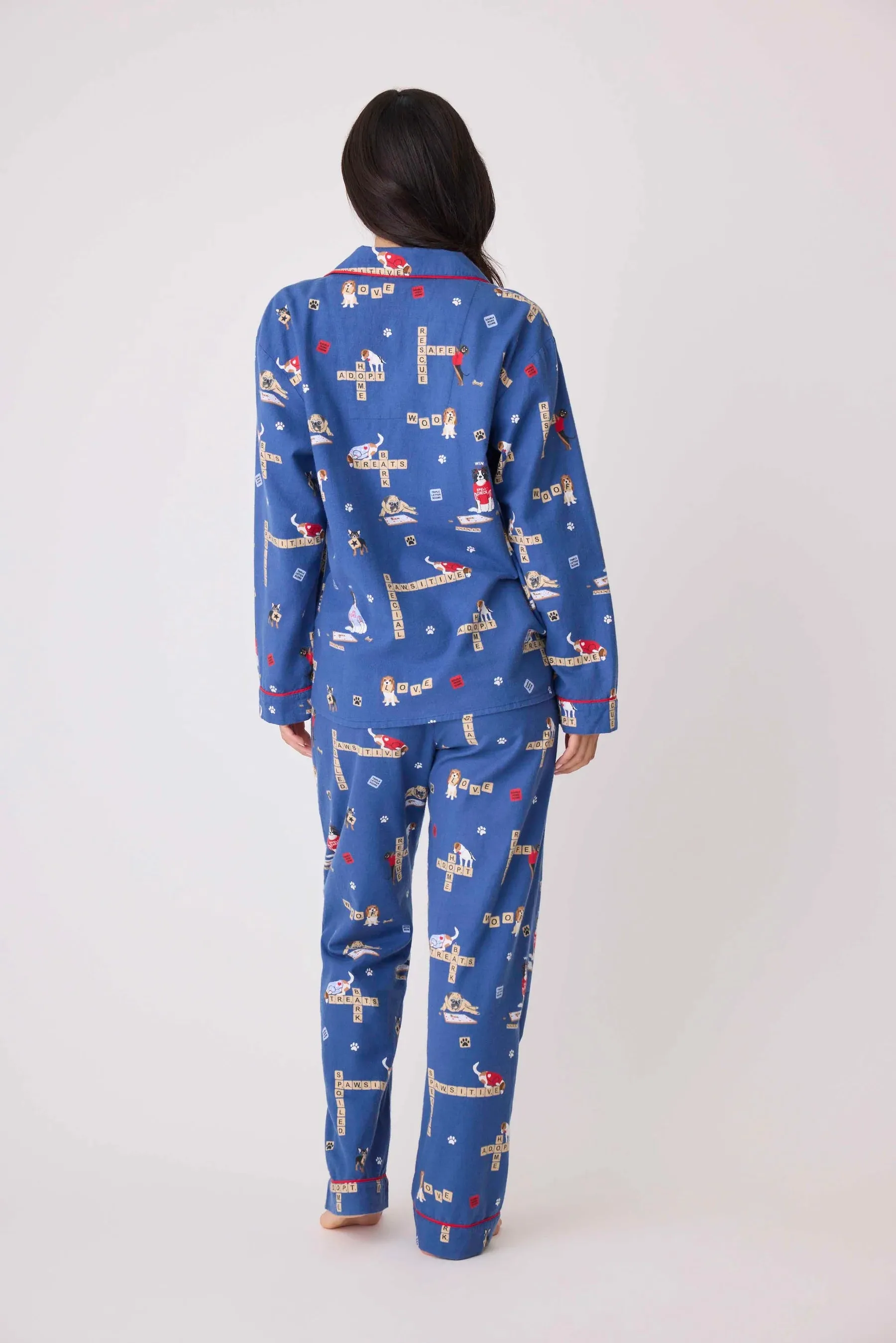 PJ Salvage Set-Dark Denim - Paws and Enjoy Life