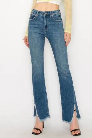 PLUS SIZE  - HIGH RISE BOOT CUT JEANS