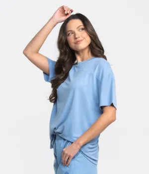 Relaxed Essential Top - Blue Dream