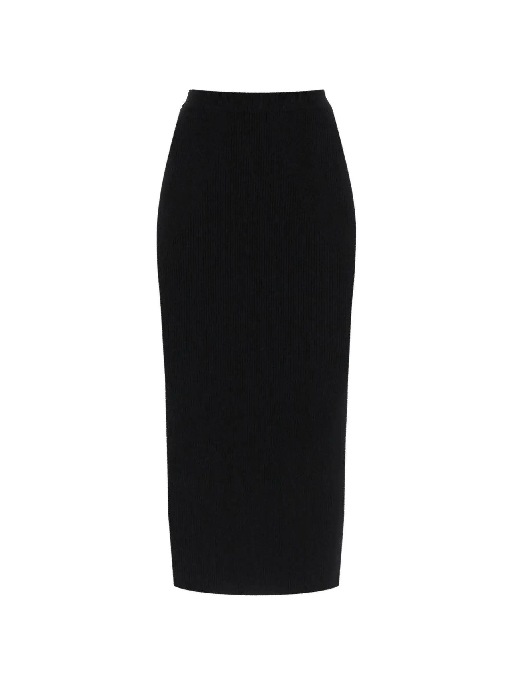Ribbed Knit Skirt