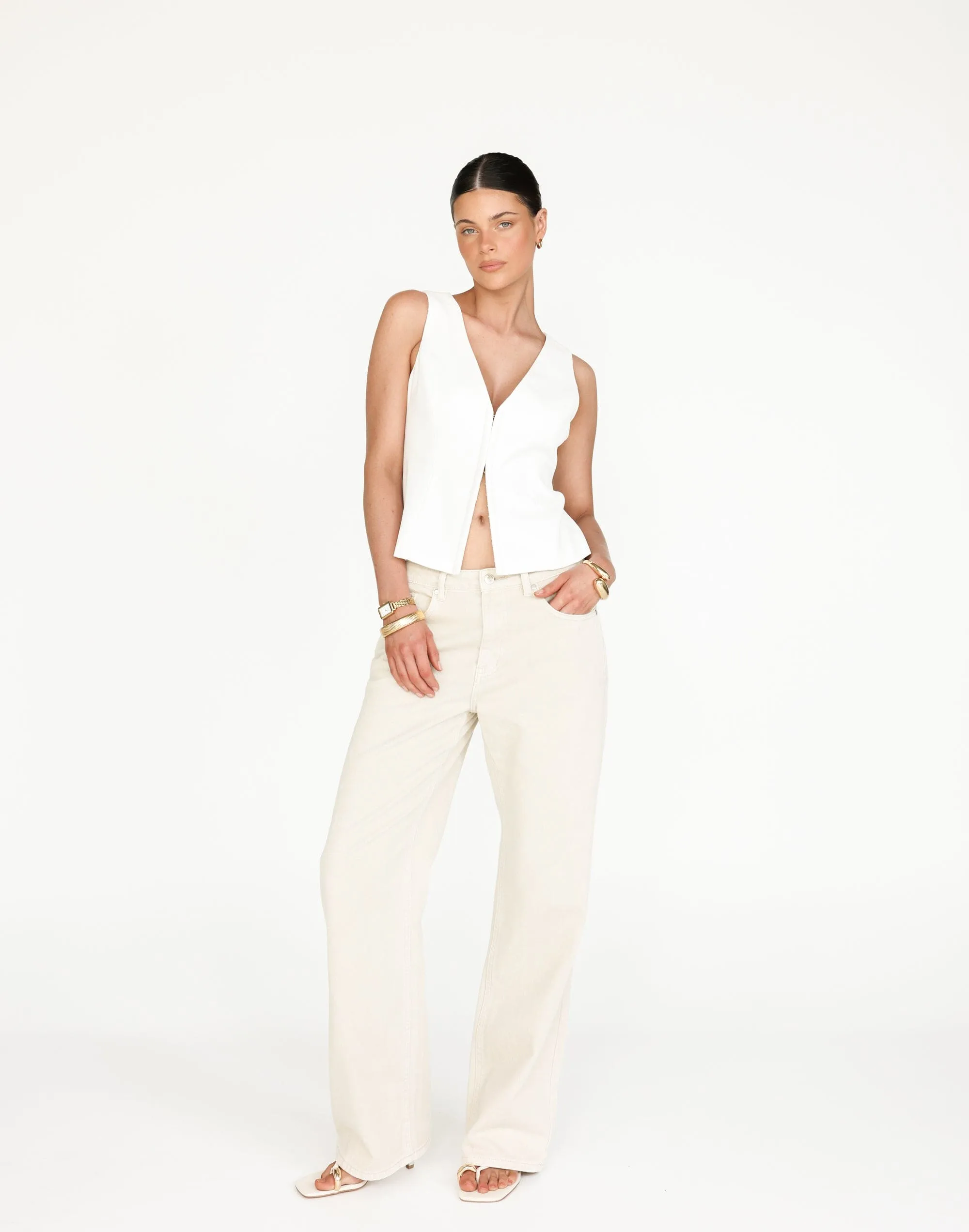 Roisin Top (White)