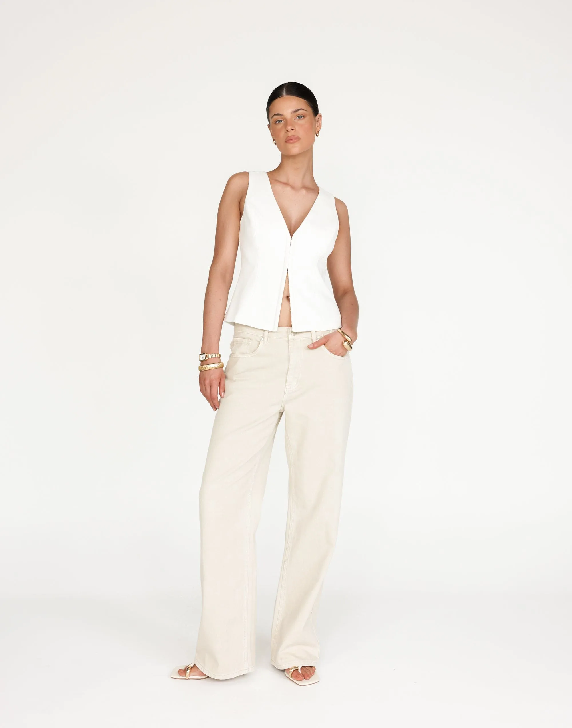 Roisin Top (White)