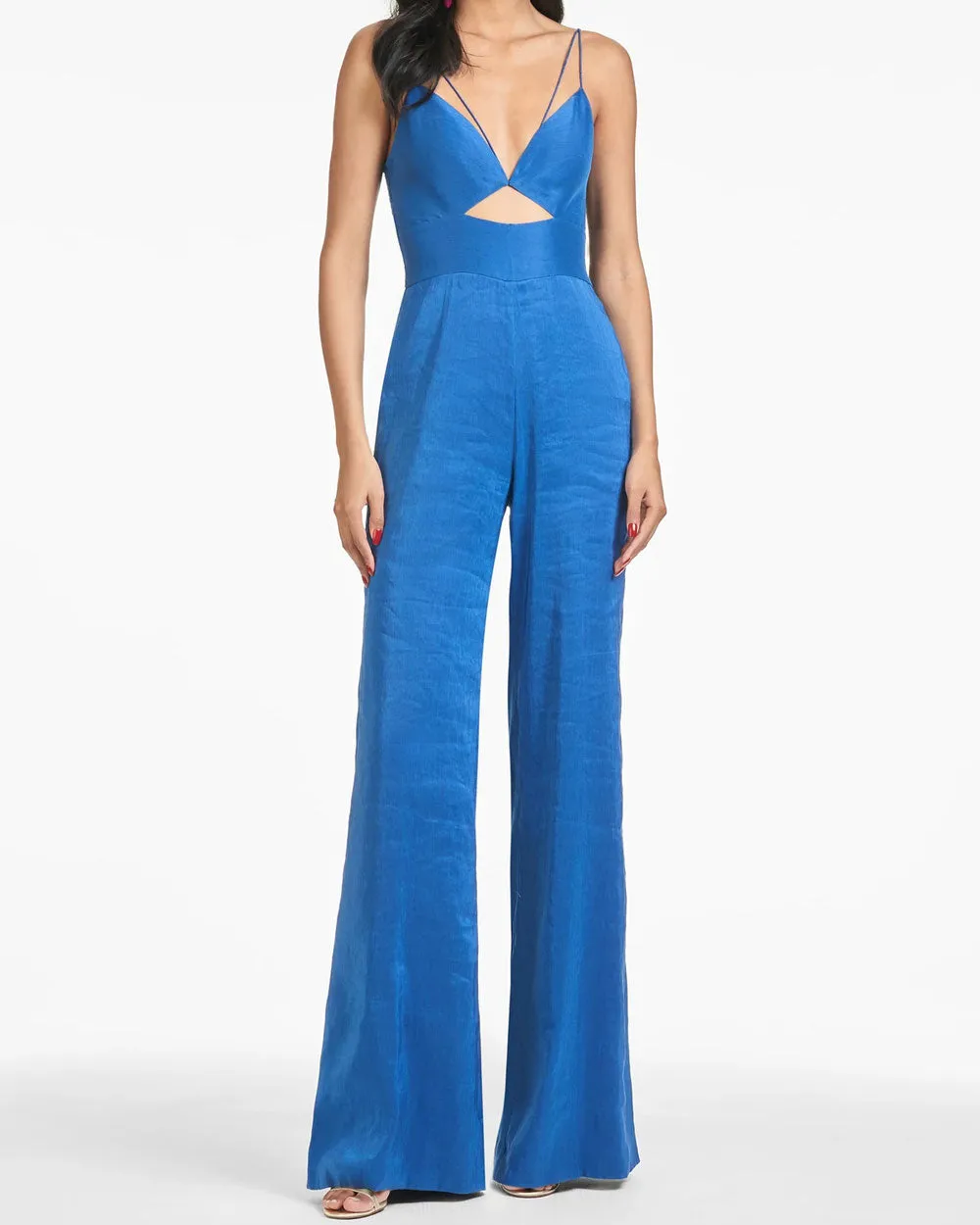 Royal Blue Wide Leg Arden Jumpsuit