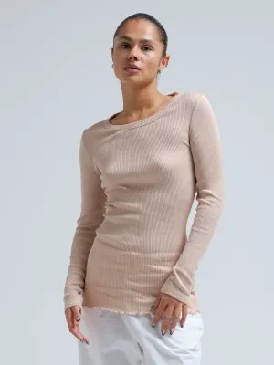 Silky Fiore | Silk - Dark sand