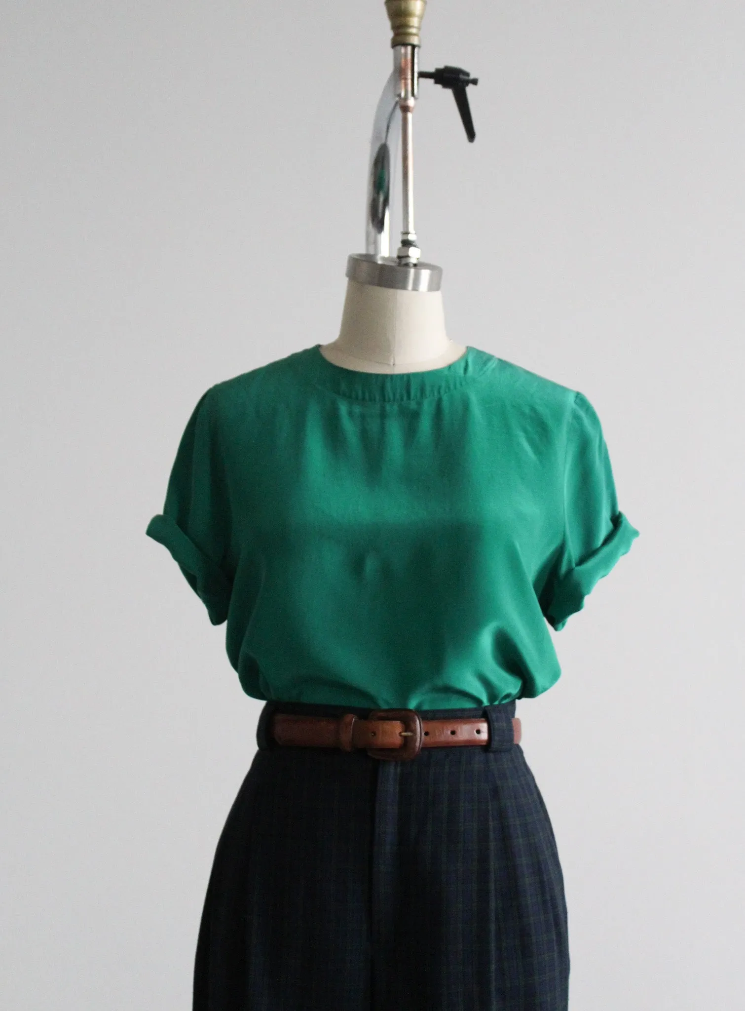 spruce silk tee