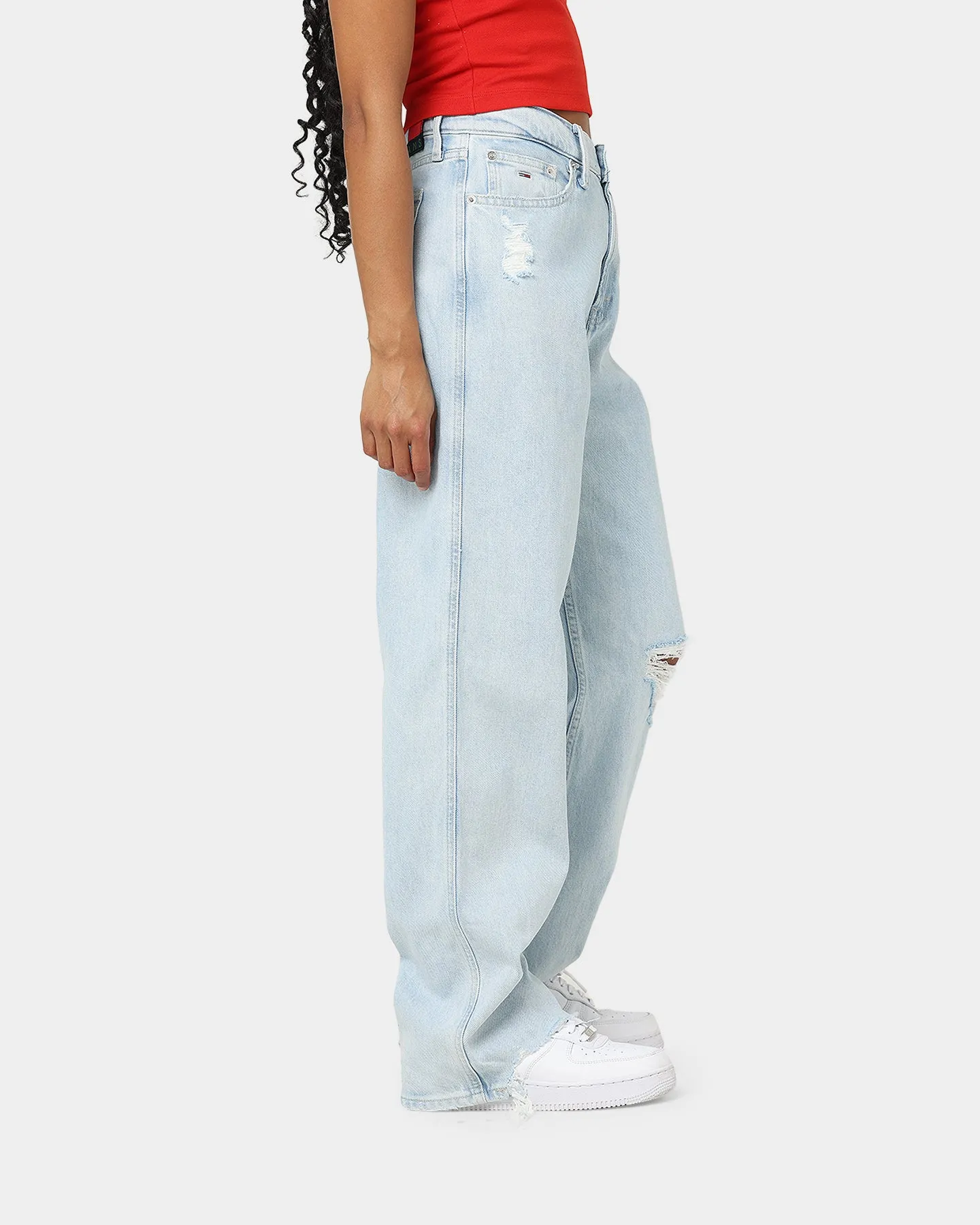 Tommy Jeans Women's BF7013 Betsy Mr Loose Jeans Denim Light