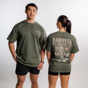 TWL - LIFESTYLE OVERSIZED T-SHIRT - BARBELL CLUB - GORILLA/PINE