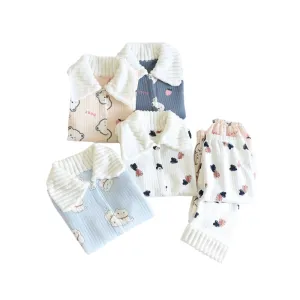 Women Elegant Floral Pajamas